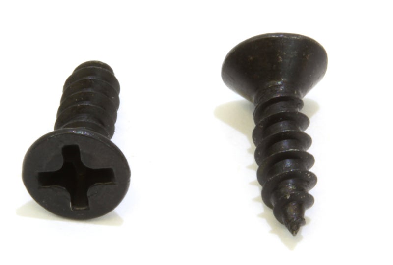 Bolt Dropper Black Oxide Coated Stainless Screw - Flat Head Phillips Wood Screws - Small Screw Hardware Suitable for Cabinet - Corrosion-Resistant Fasteners (25 Pack of 6 X 1/2) - Image 3